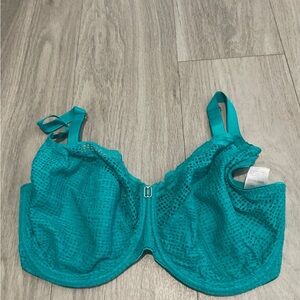 Freya Turquoise Lace Bra